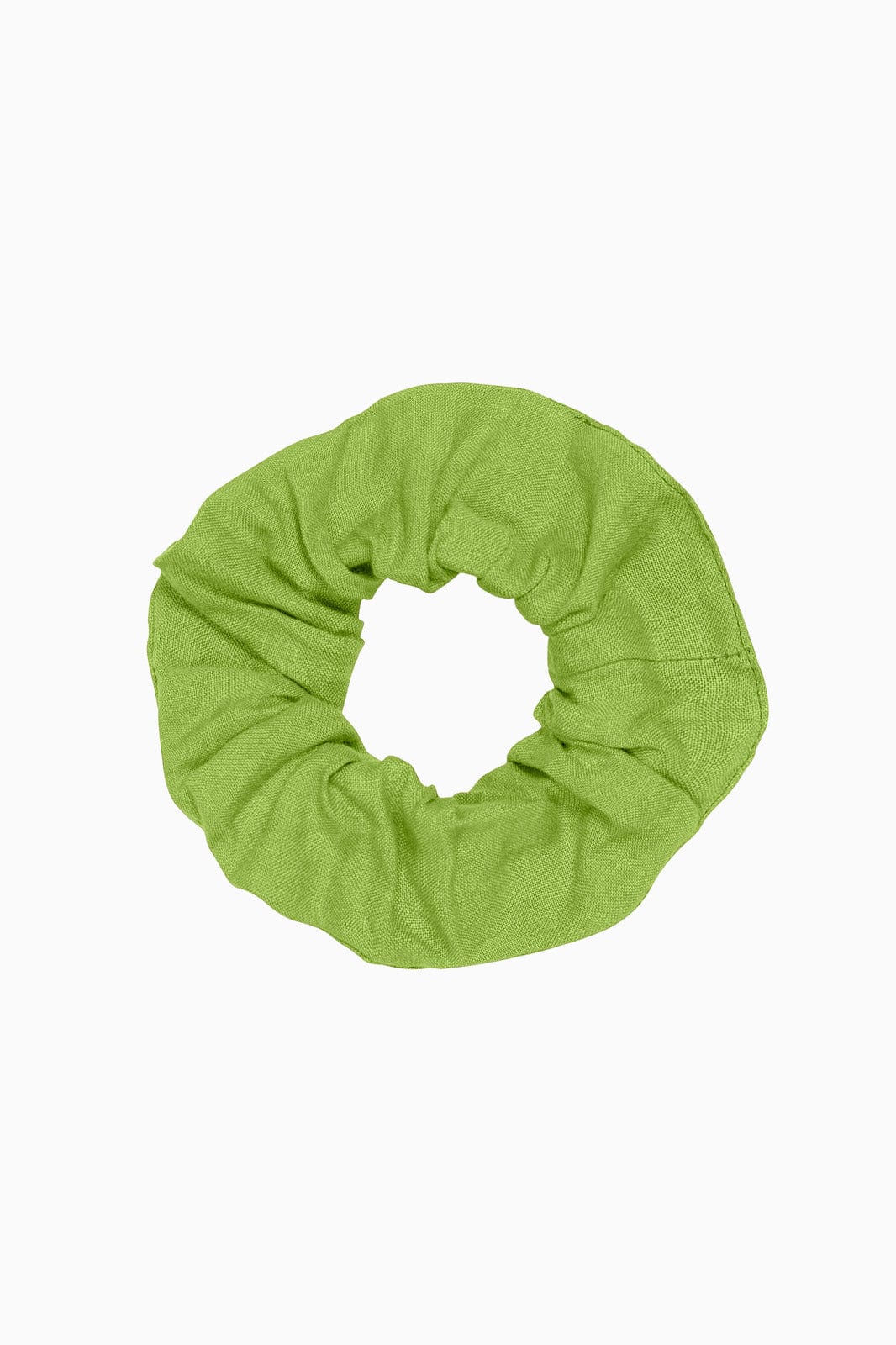 arkitaip Accessories Apple Green Zero-Waste Linen Scrunchie
