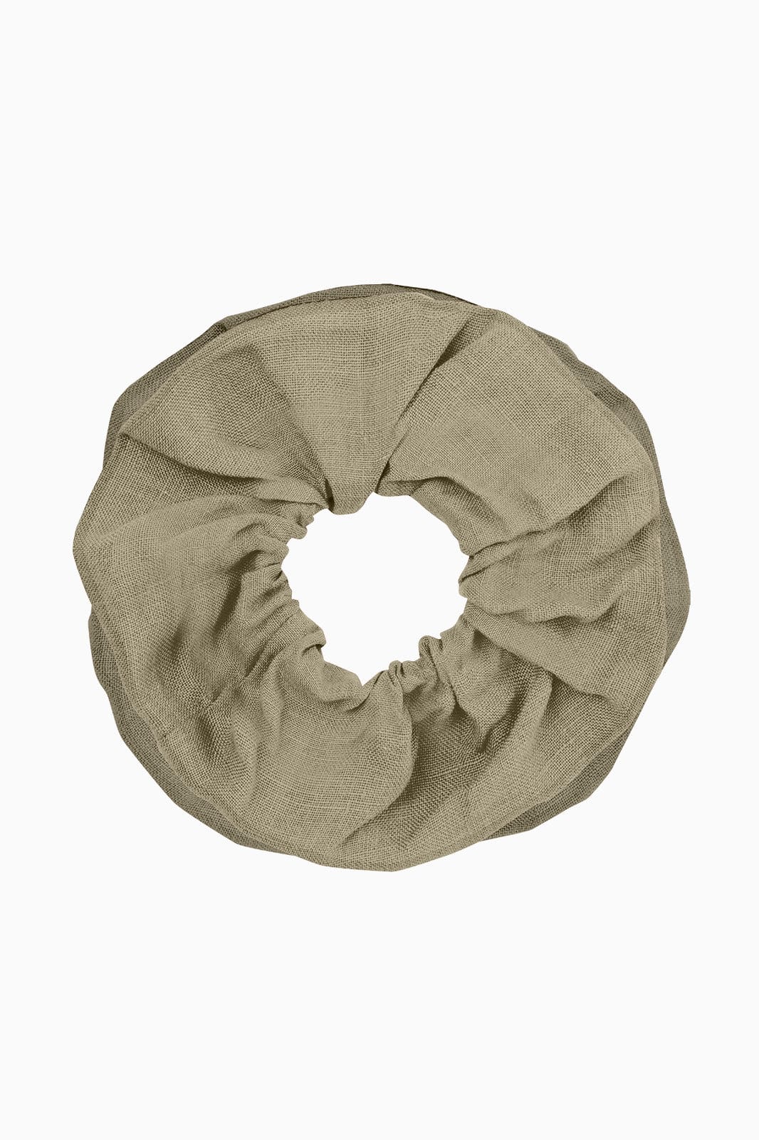 arkitaip Accessories Oatmeal Double-Layered Zero-Waste Linen Scrunchie