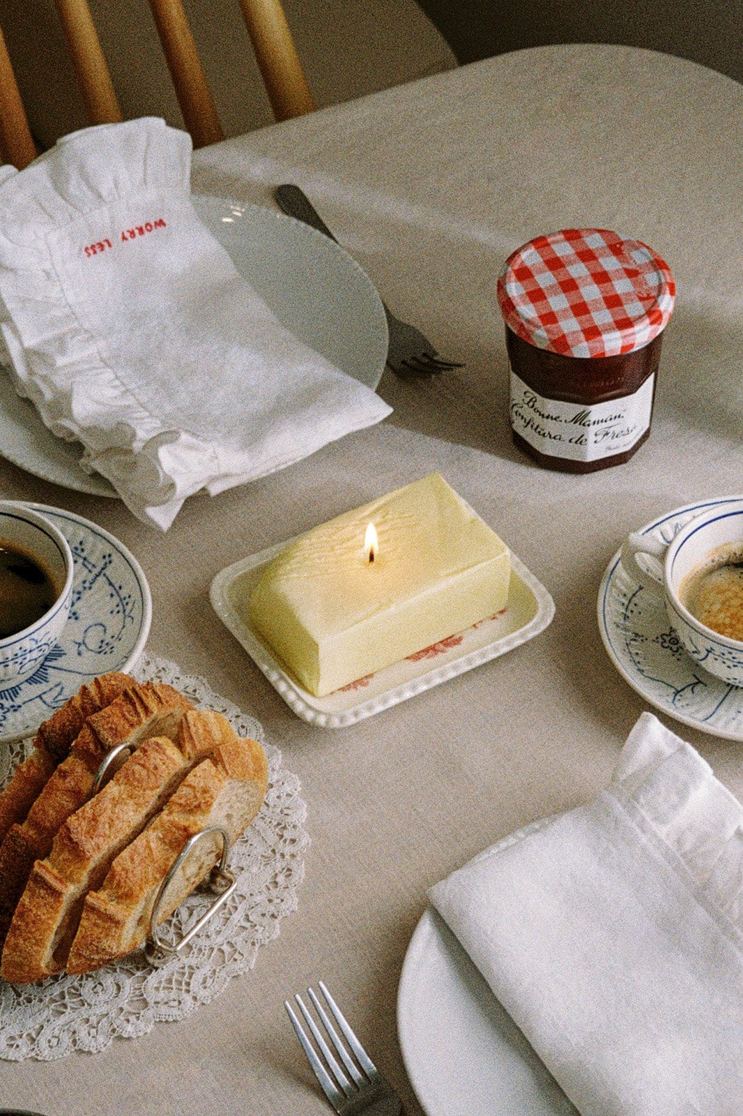 arkitaip Homeware yellow Handmade Butter Candle