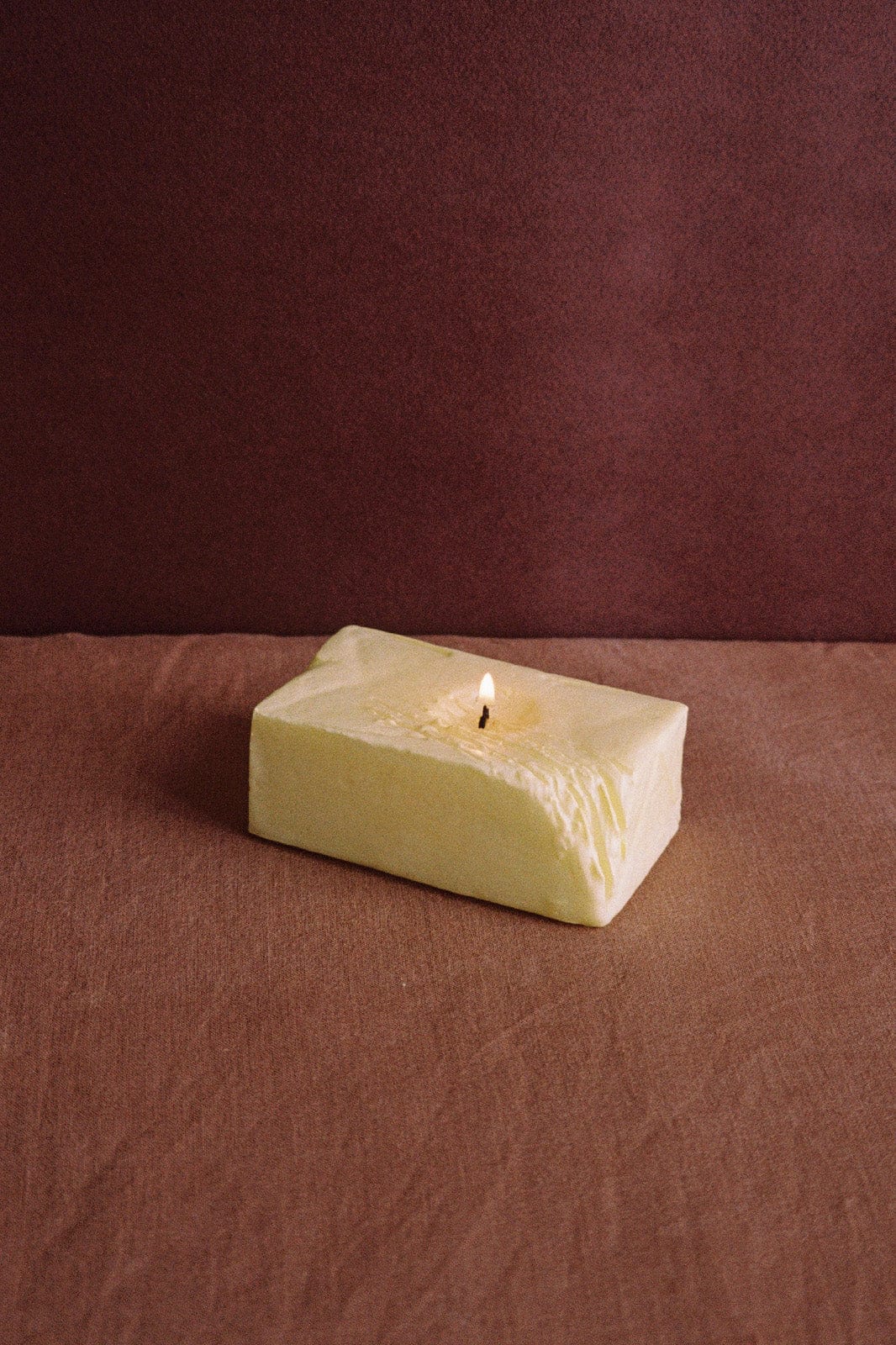 arkitaip Homeware yellow Handmade Butter Candle