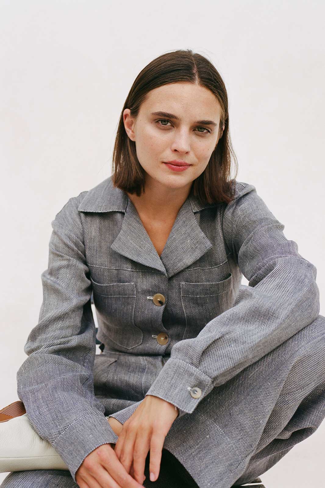 arkitaip Jumpsuits The Serra Boiler Suit in denim blue - Sample