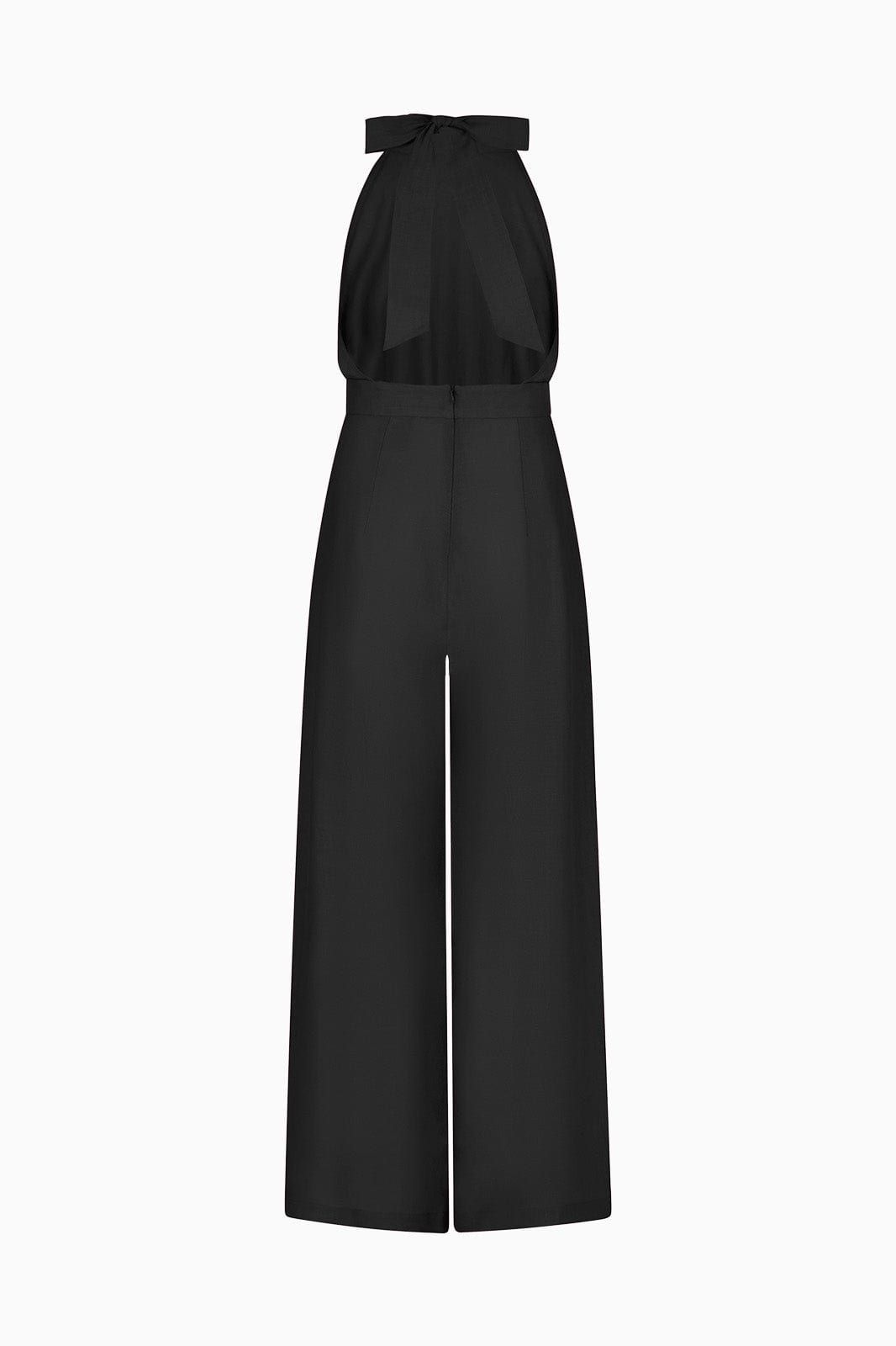 arkitaip Jumpsuits The Sofia Halterneck Jumpsuit in black