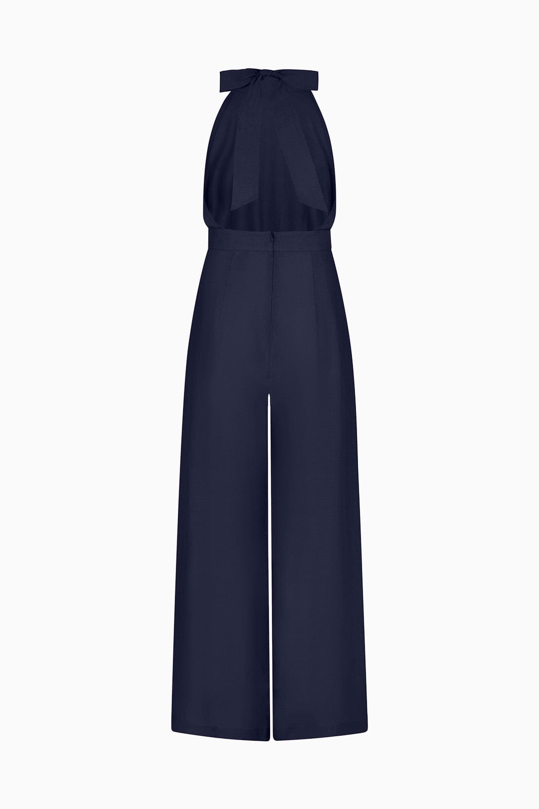 arkitaip Jumpsuits The Sofia Halterneck Jumpsuit in navy blue