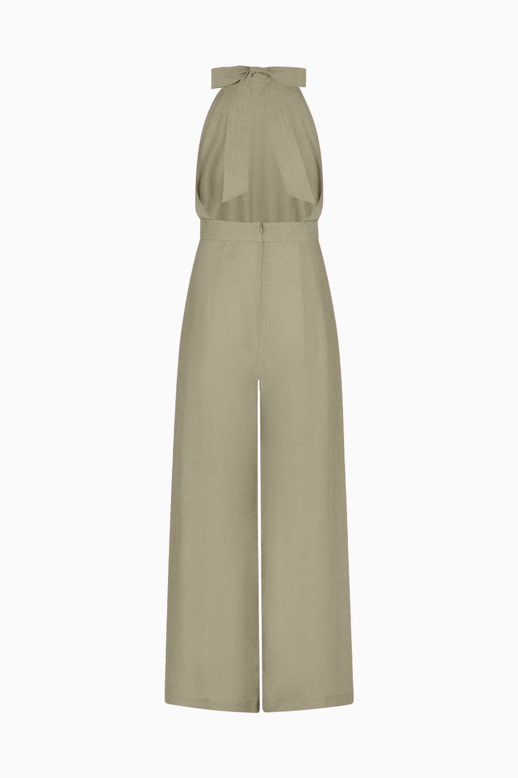 arkitaip Jumpsuits The Sofia Halterneck Jumpsuit in oatmeal