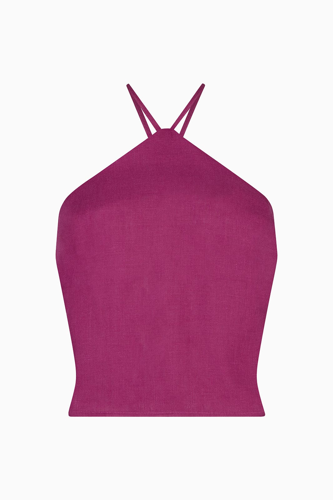 arkitaip Maxi Dresses Rita Halterneck Top berry