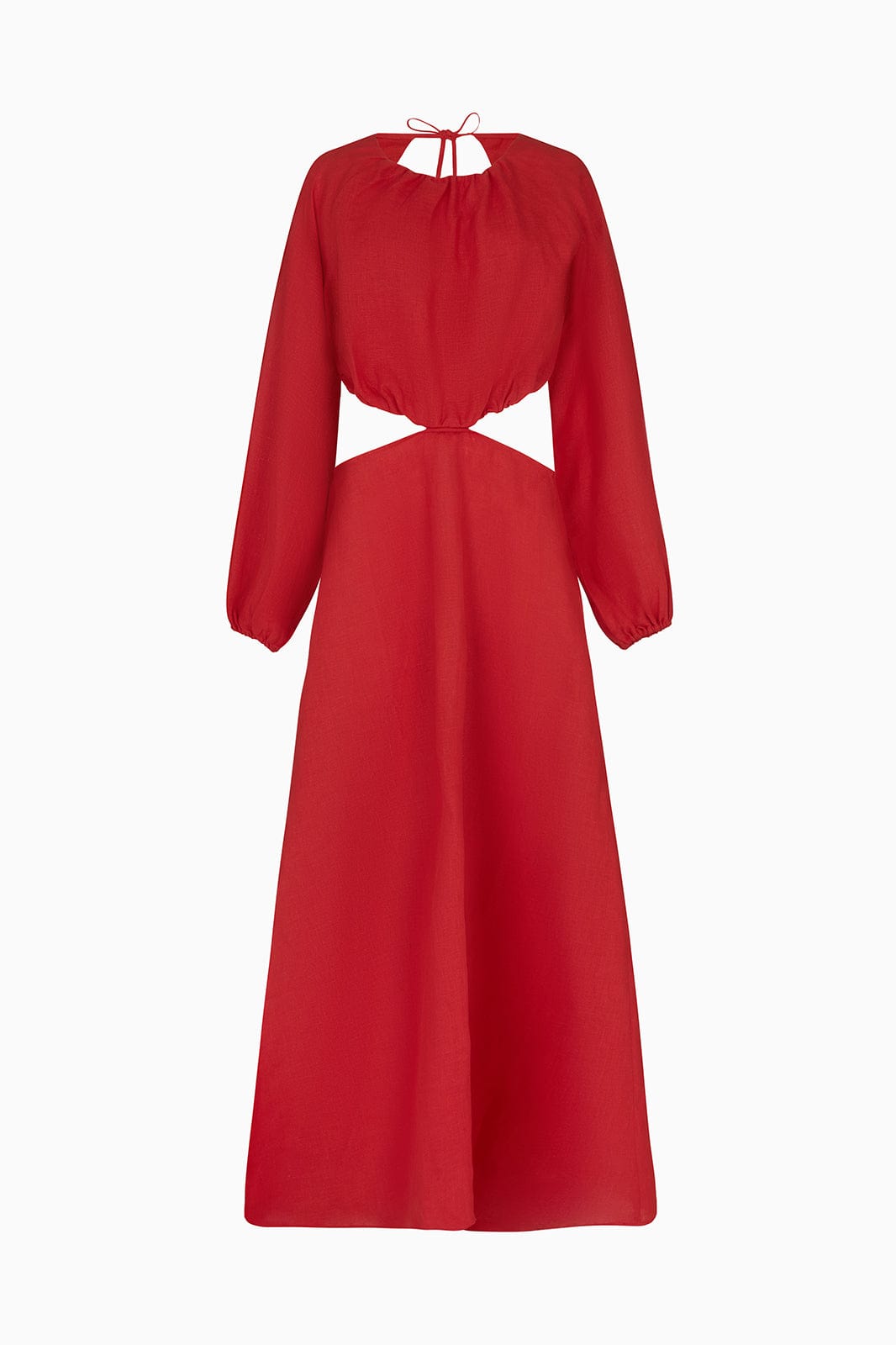 arkitaip Maxi Dresses The Emilia Cut-Out Maxi Dress in red