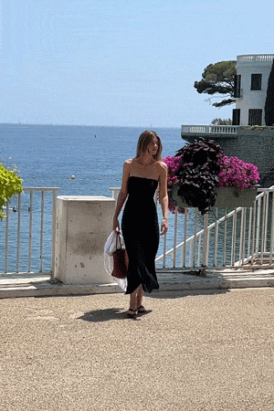 arkitaip Maxi Dresses The Frances Bandeau Dress in black