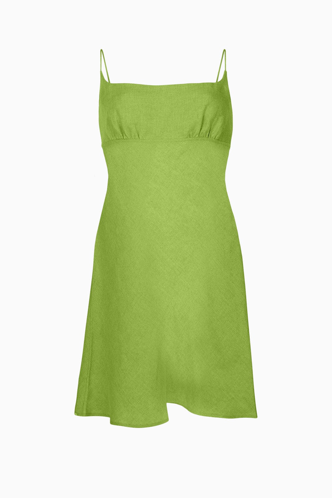 apple green mini dress arkitaip