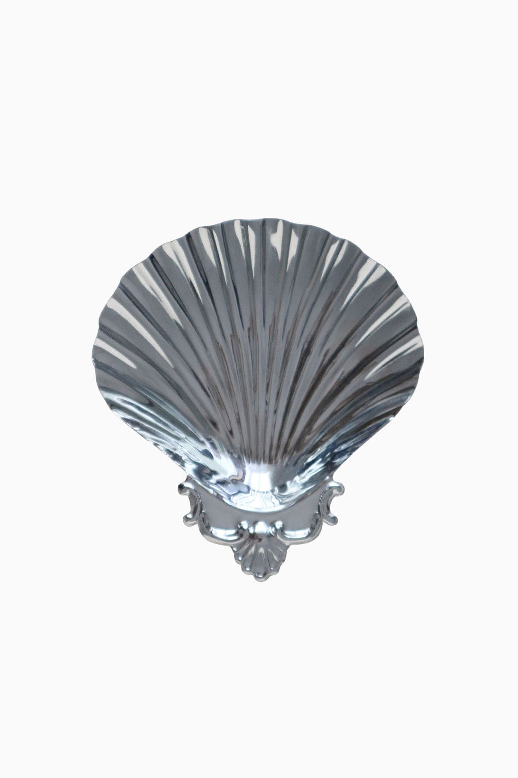 arkitaip table Silver Vintage Shell Butter Dish