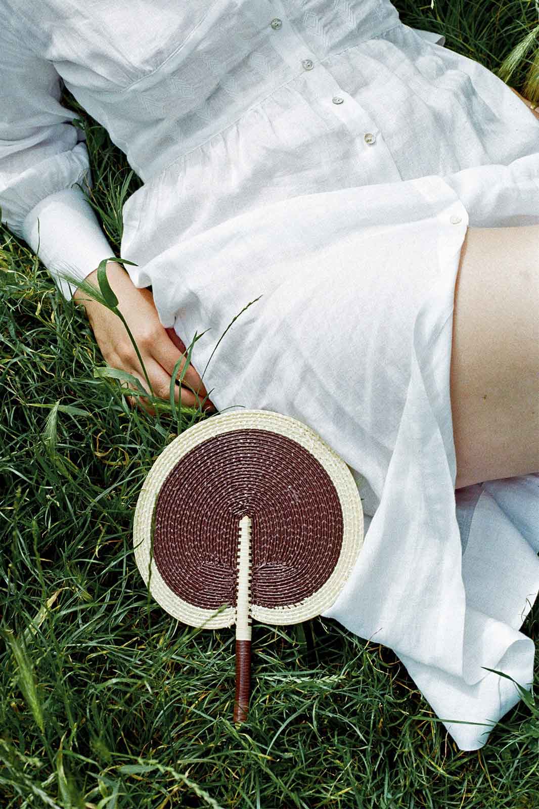 arkitaip Accessories Mocca arkitaip x La Basketry Recycled Woven Fan