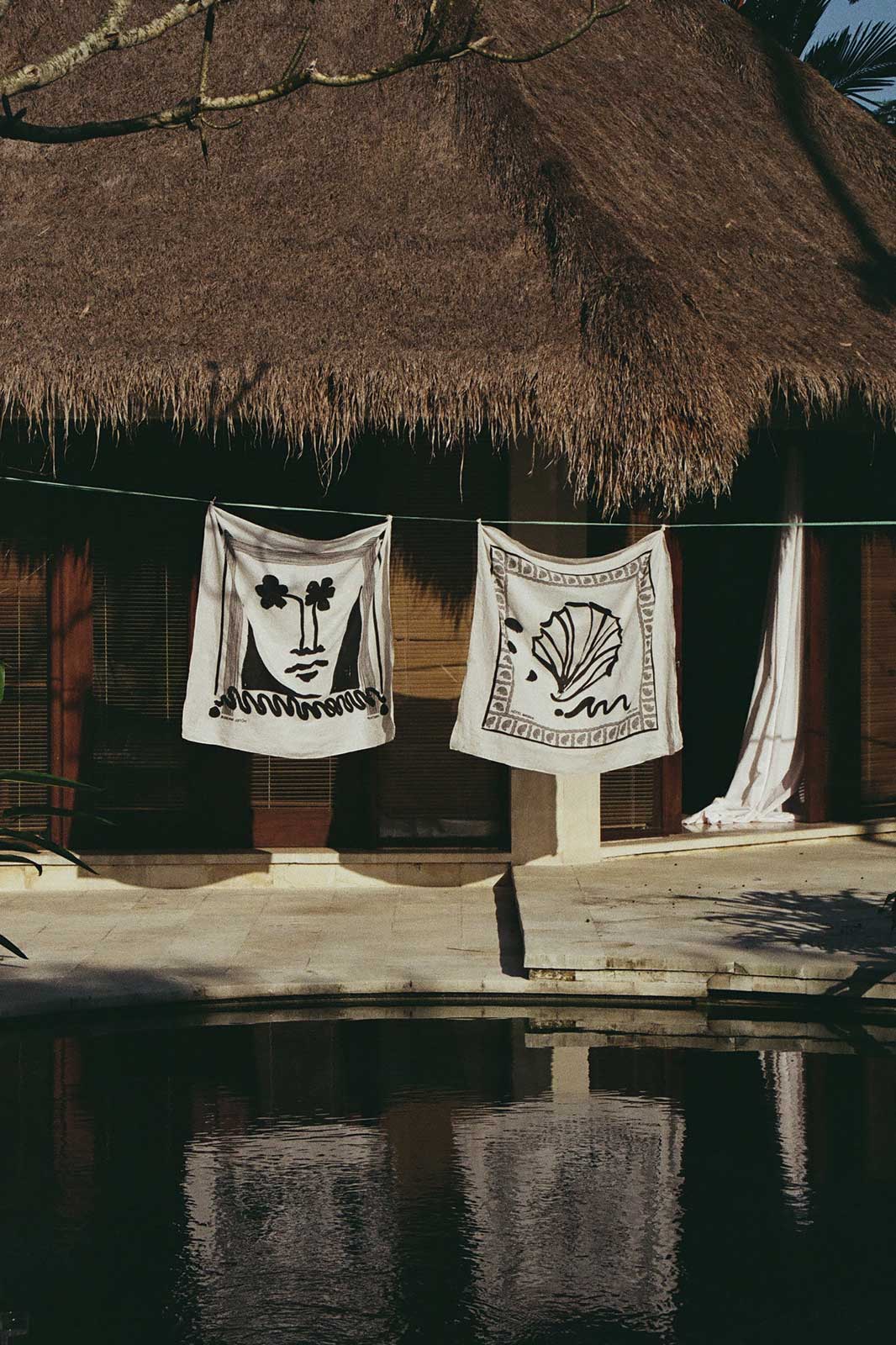 arkitaip Accessories One Size / Sand arkitaip x Hôtel Magique Shell Scarf