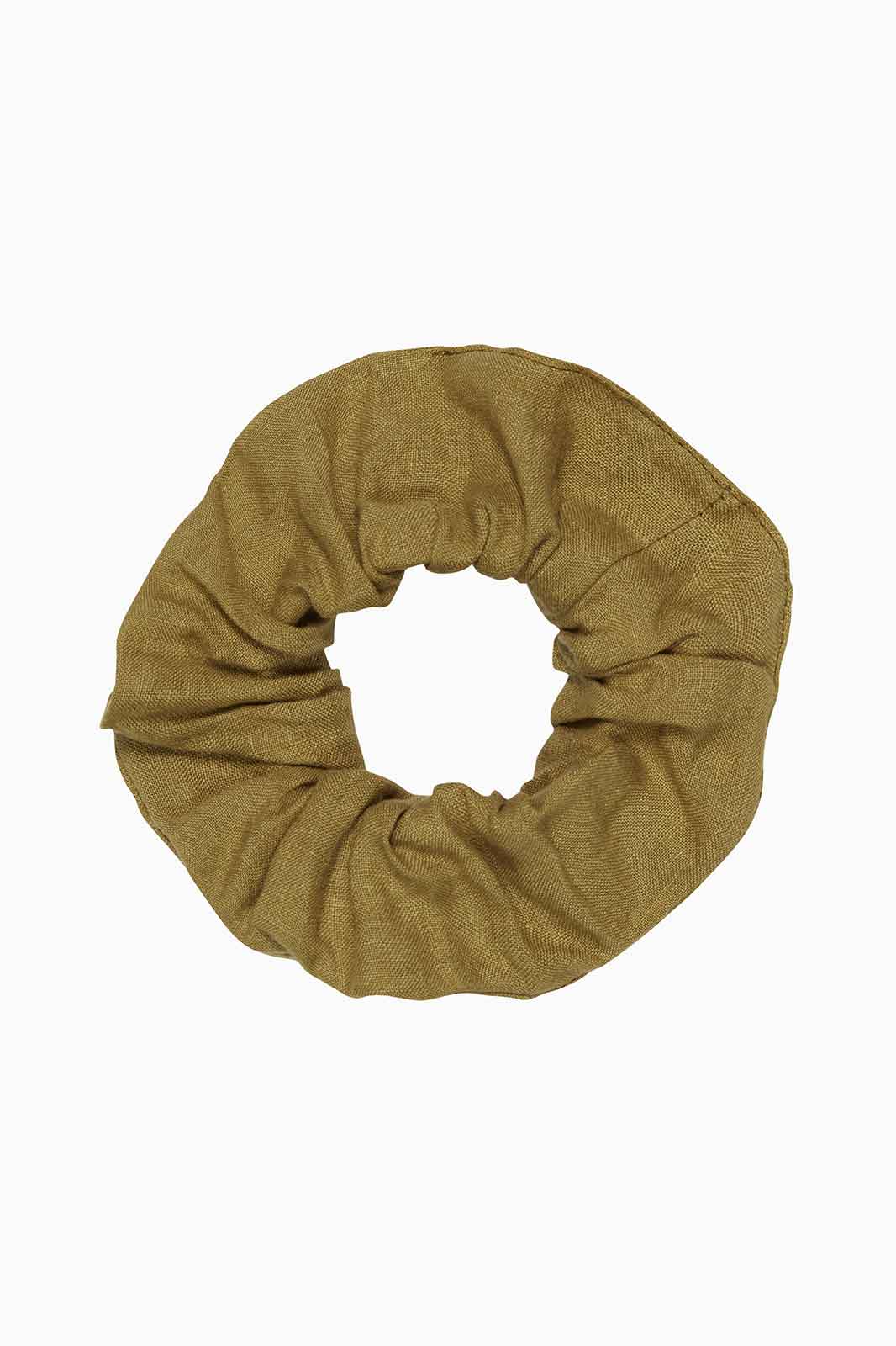 arkitaip Accessories Willow Green Zero-Waste Linen Scrunchie