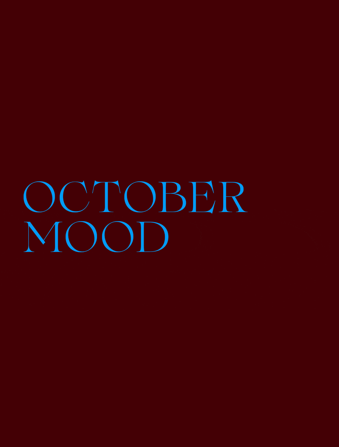 October Mood