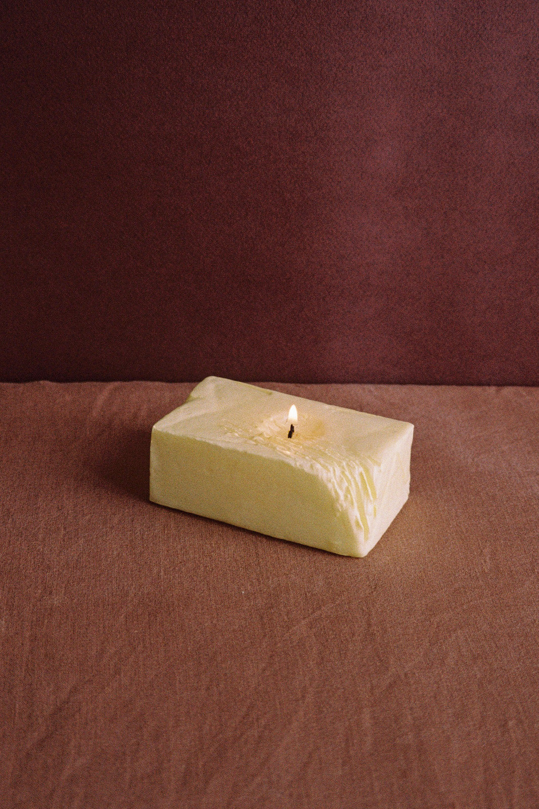 Handmade Butter Candle