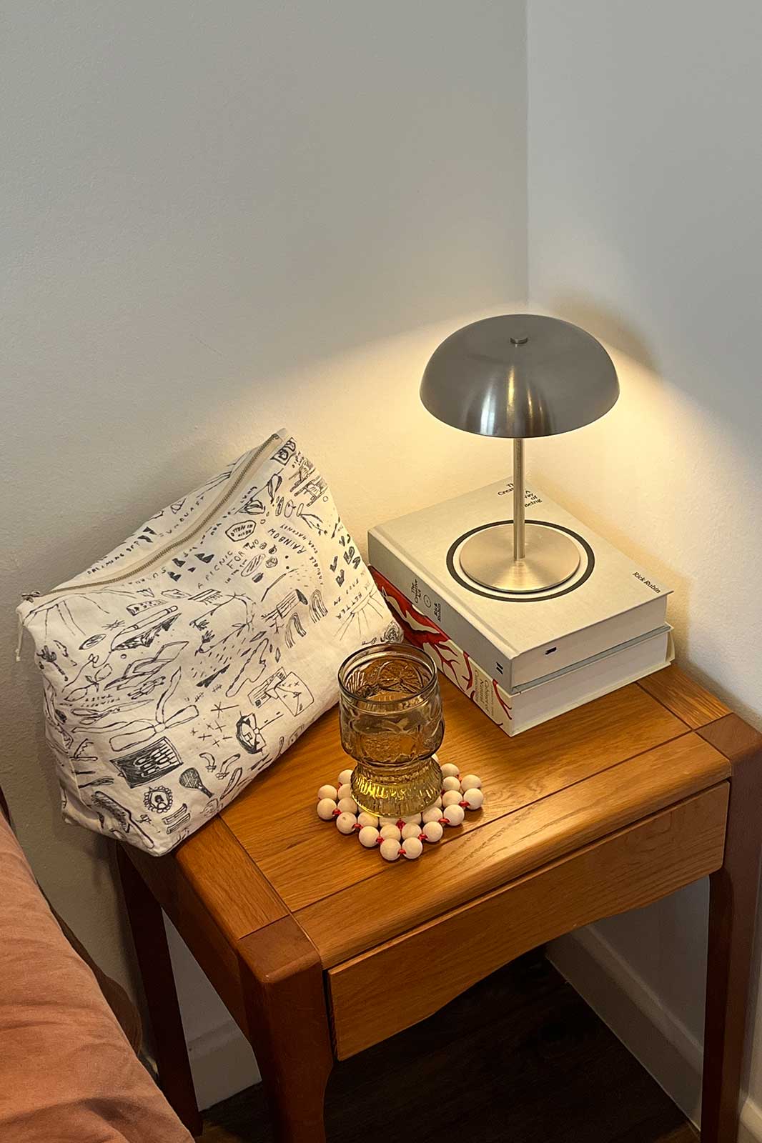 arkitaip Accessories One Size / Off-White arkitaip x Lucy Mahon Printed Linen Pouch