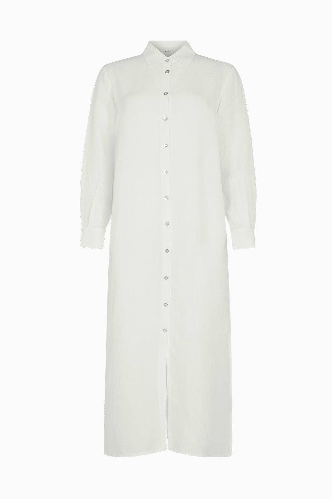 arkitaip Blouses The Gina Shirt Dress in white