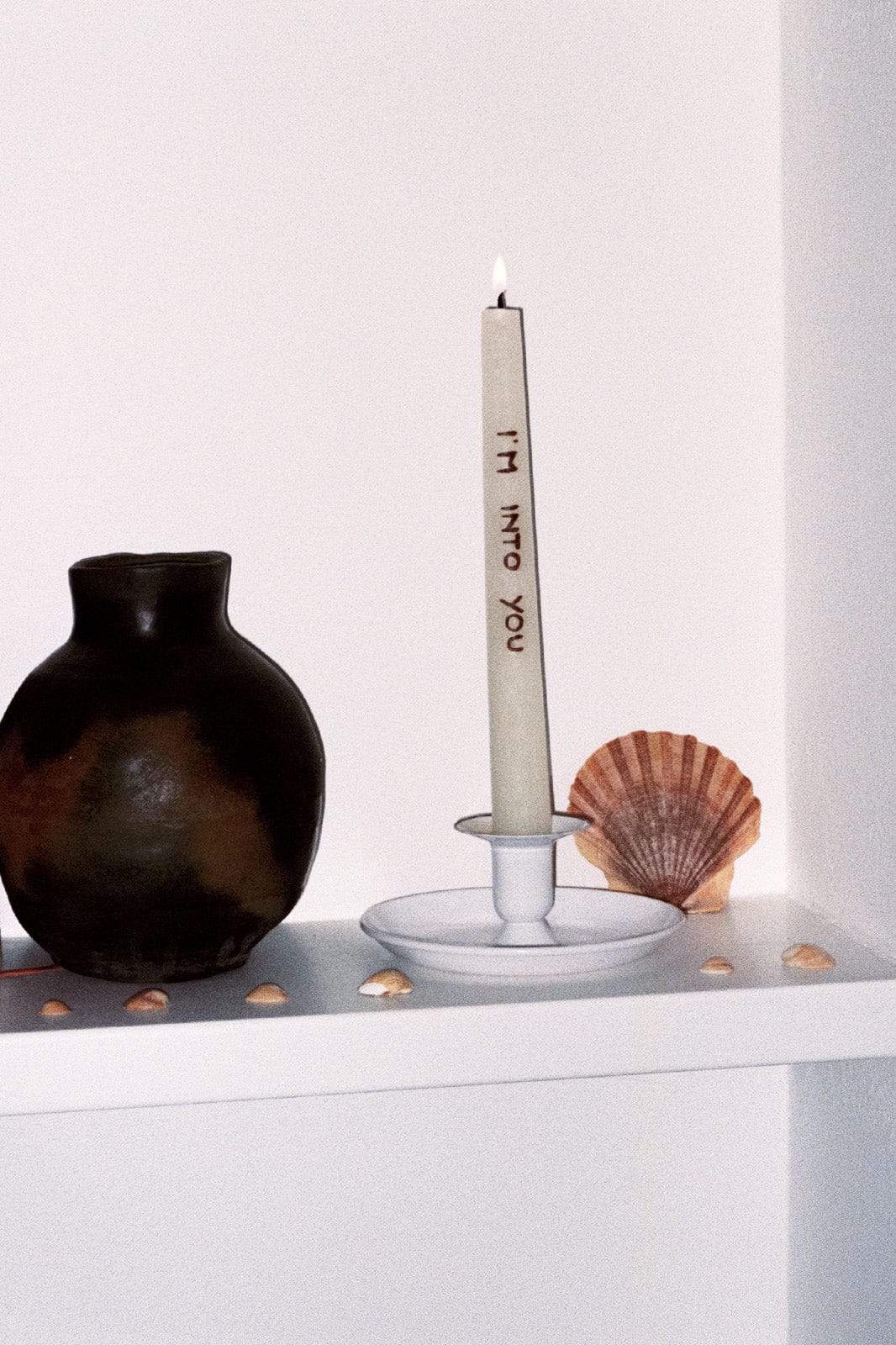 arkitaip Homeware white/red Set of 2 Gratitude Candles