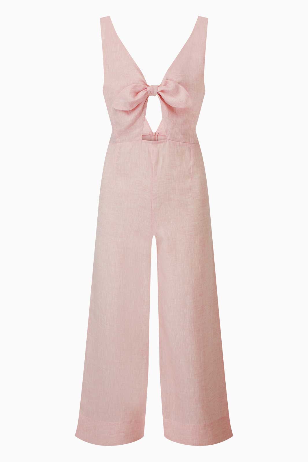 arkitaip Jumpsuits S / candy Gretl Linen Jumpsuit in candy - Sample