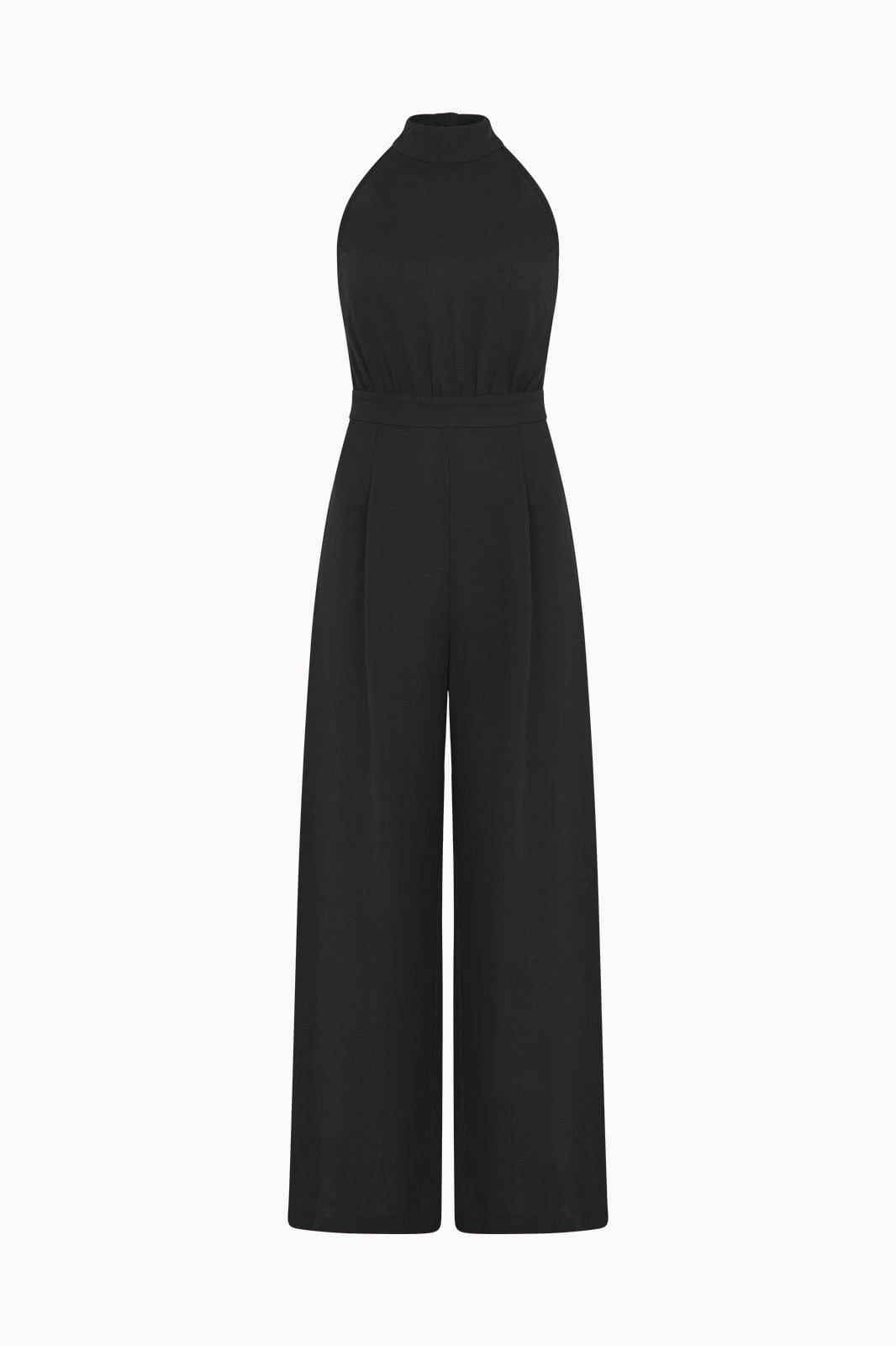 arkitaip Jumpsuits The Sofia Halterneck Jumpsuit in black
