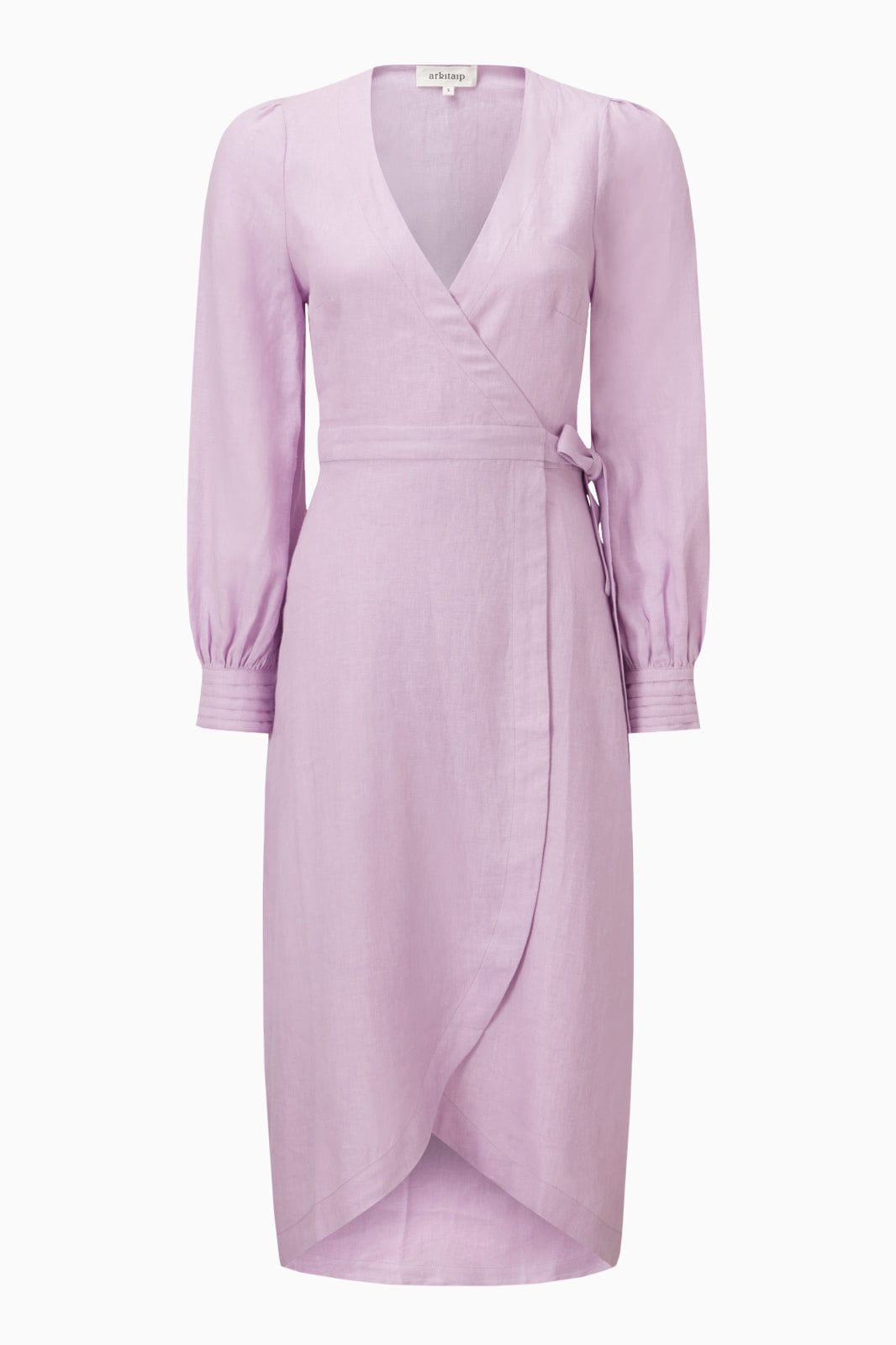 arkitaip Maxi Dresses The Garance Midi Wrap Dress in lavender - Sample