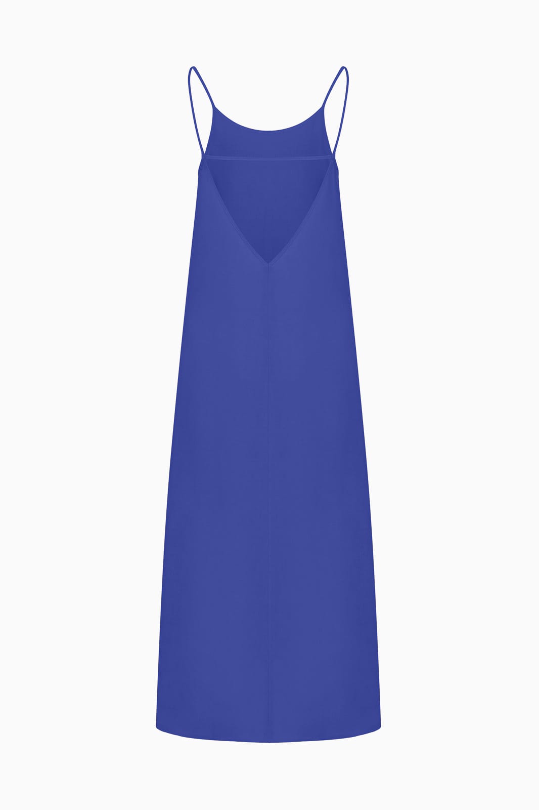 arkitaip Maxi Dresses The Trude Linen Slip Dress in klein blue