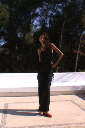 arkitaip Mini Dresses The Livia Tunic Top in black