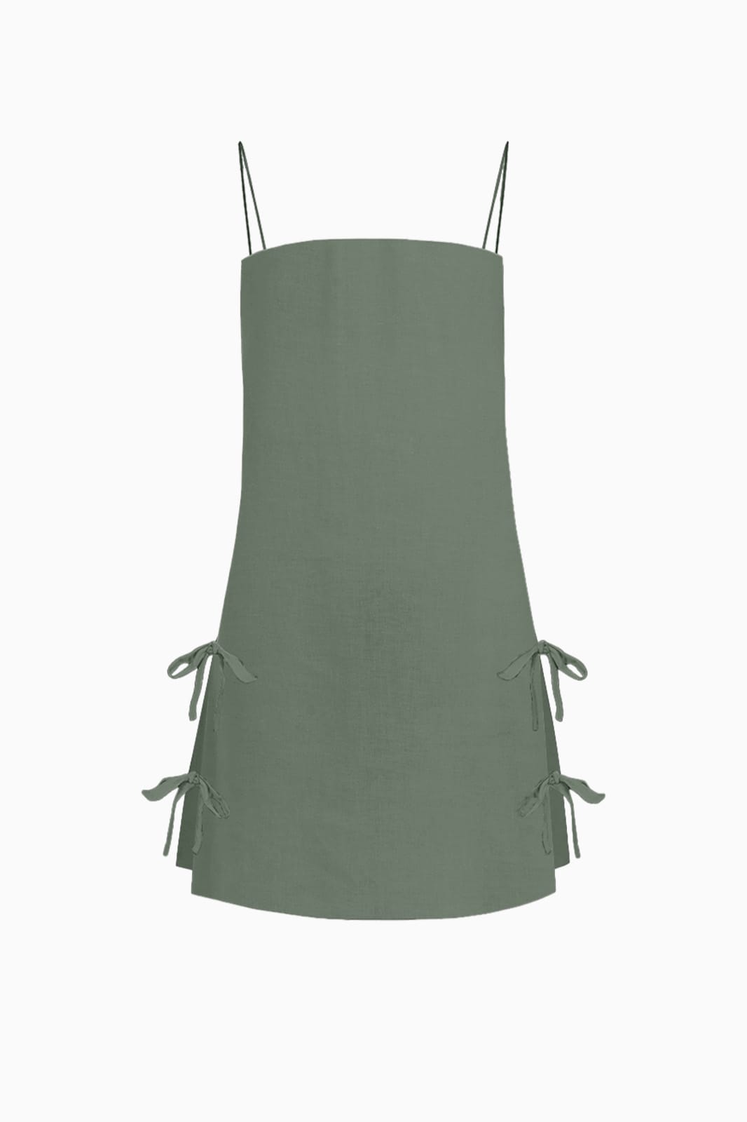 arkitaip Mini Dresses The Livia Tunic Top in olive green