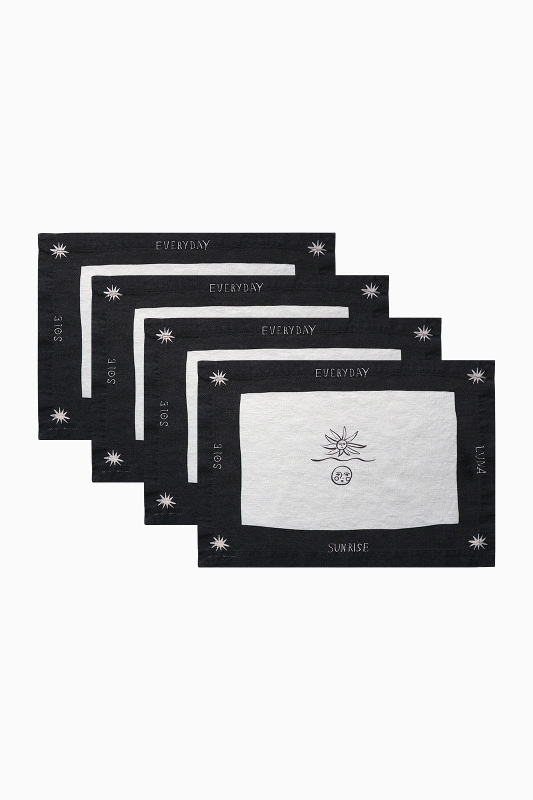 arkitaip Napkins arkitaip x Chiara Perano Set of Four Printed Linen Placemats