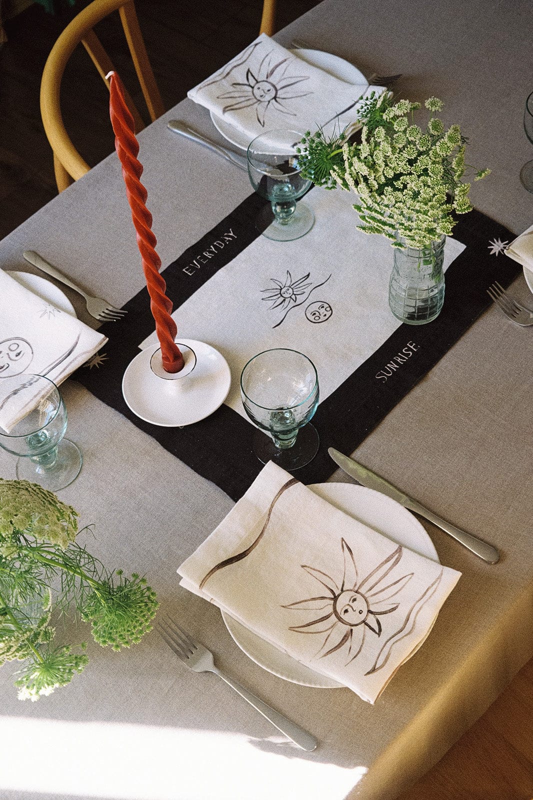 arkitaip Napkins arkitaip x Chiara Perano Set of Four Printed Linen Placemats