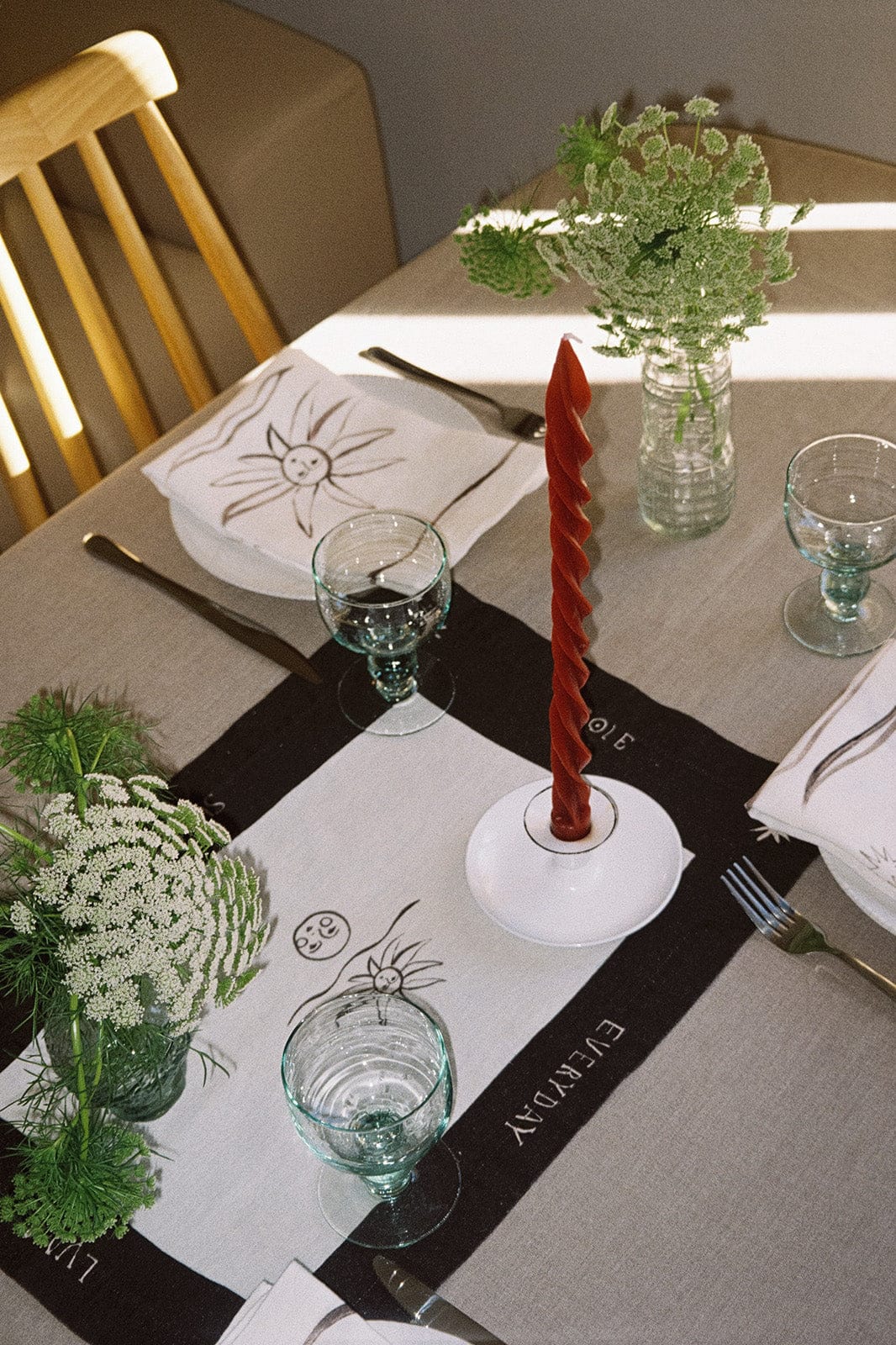 arkitaip Napkins arkitaip x Chiara Perano Set of Two Printed Linen Placemats