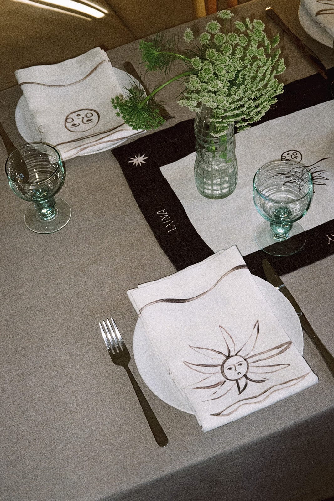 arkitaip Napkins arkitaip x Chiara Perano Set of Two Printed Linen Placemats