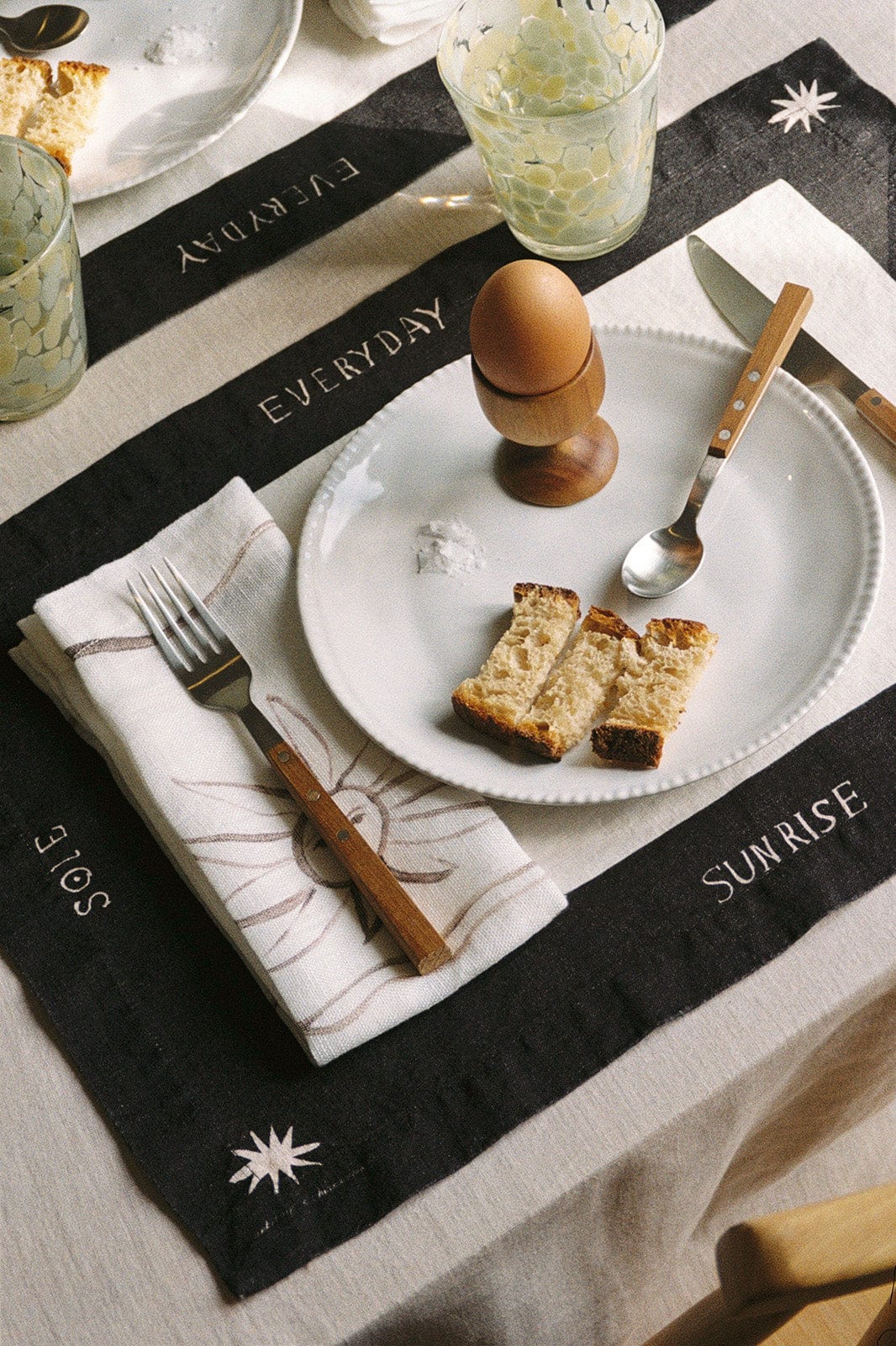 arkitaip Napkins arkitaip x Chiara Perano Set of Two Printed Linen Placemats