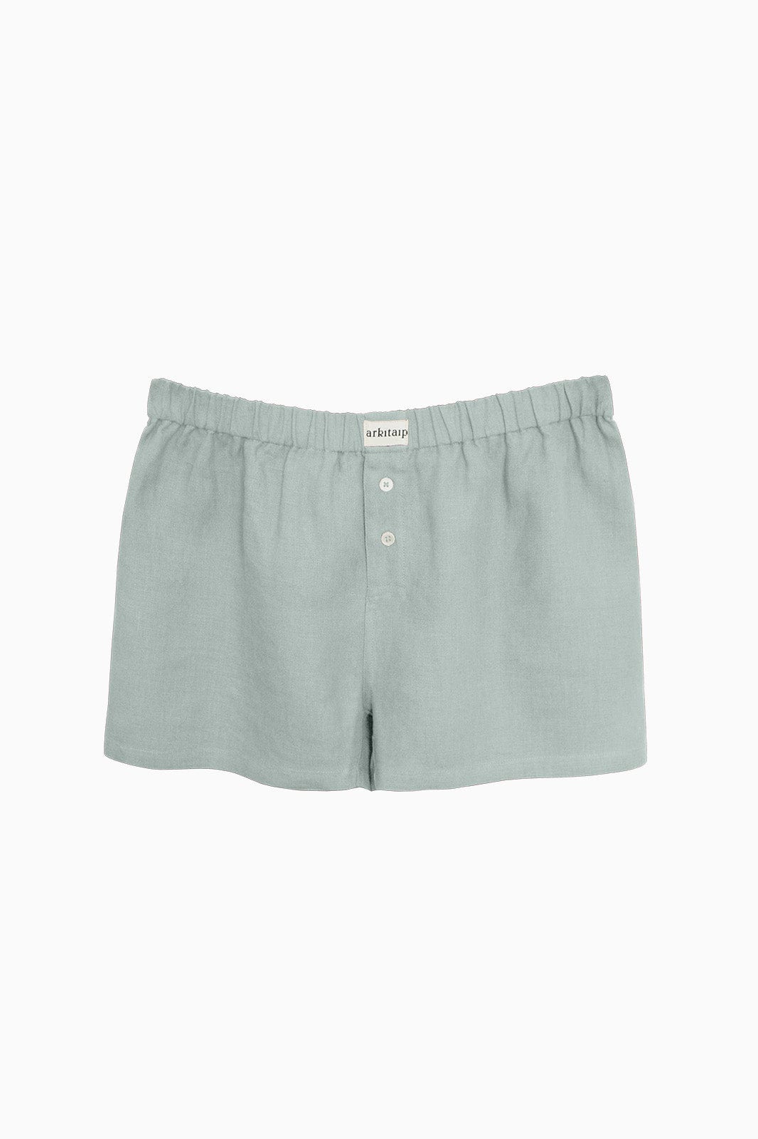 arkitaip Shorts XS / Mint The Ella Unisex Linen Boxer Shorts