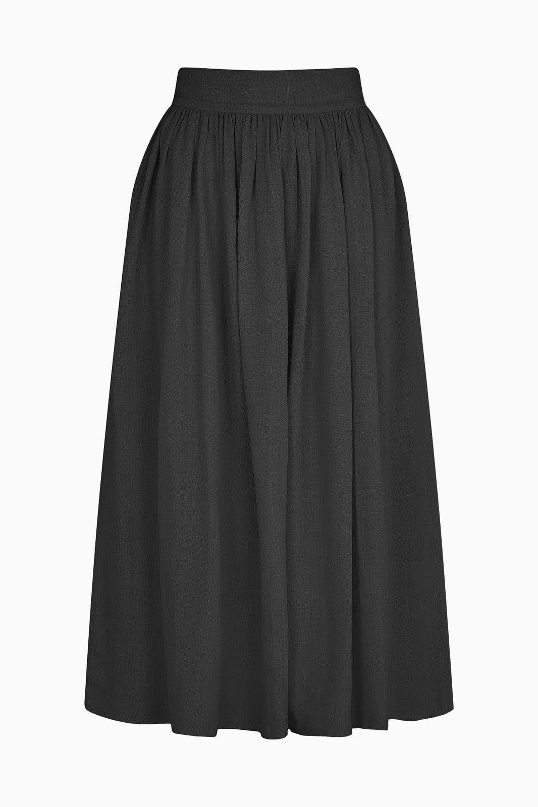arkitaip Skirts The Paulina Midi Skirt in black