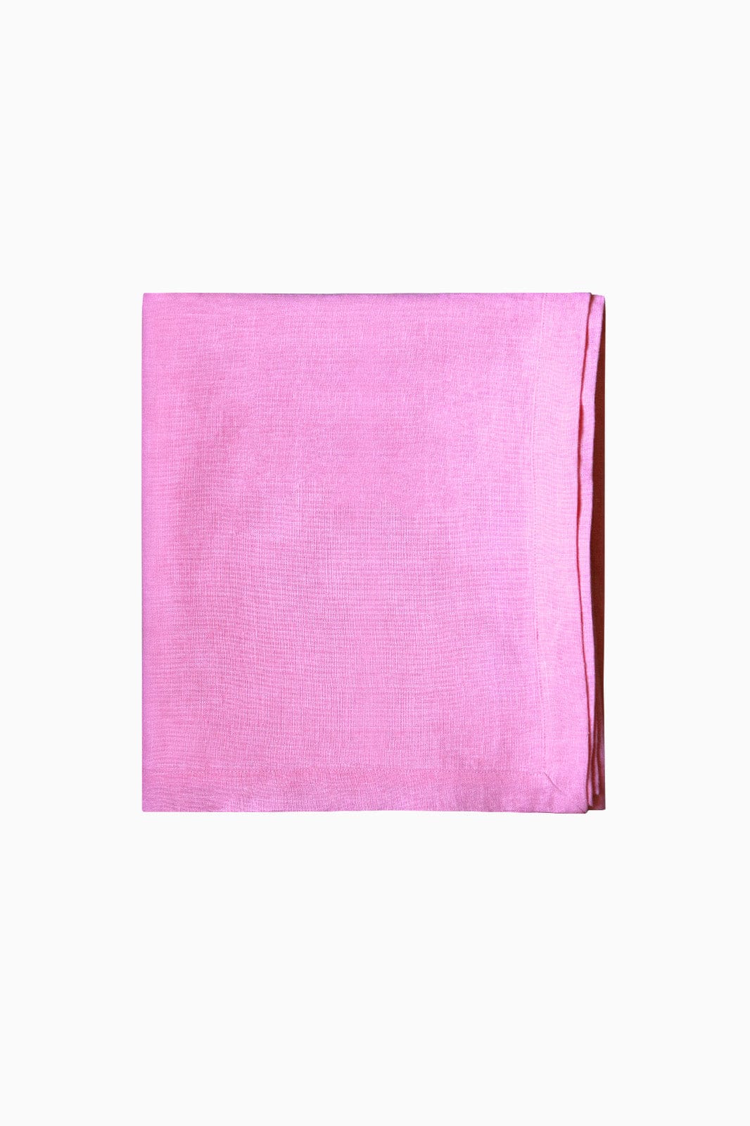 arkitaip Table Linen Mitred Linen Tablecloth bubblegum pink