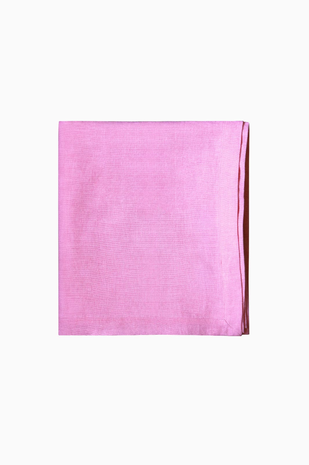 arkitaip Table Linen Mitred Linen Tablecloth bubblegum pink