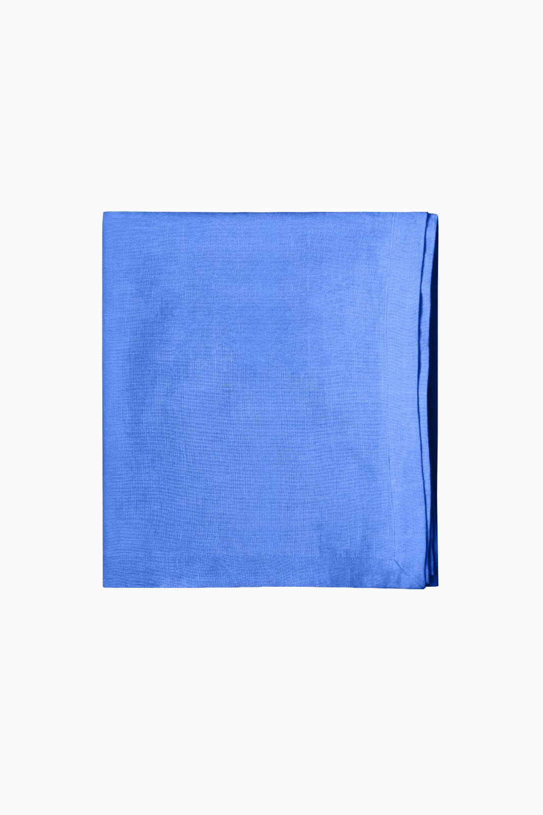 arkitaip Table Linen Mitred Linen Tablecloth in klein blue