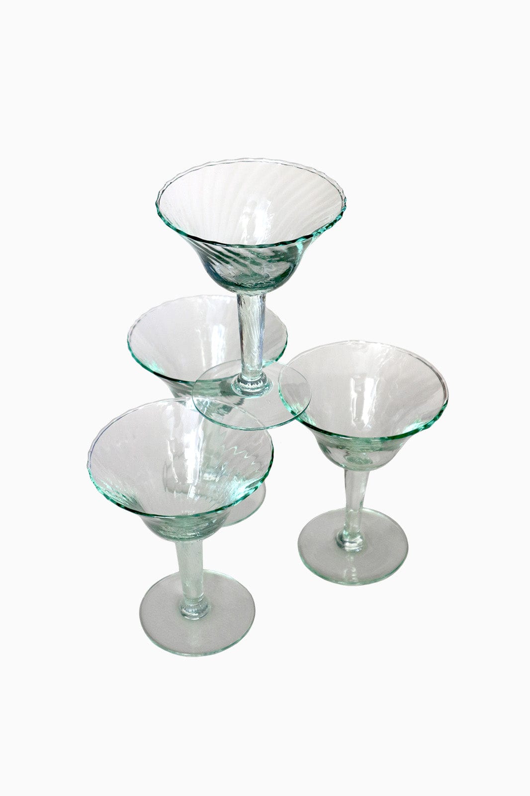 arkitaip table Set of 5 Vintage Cocktail Glasses