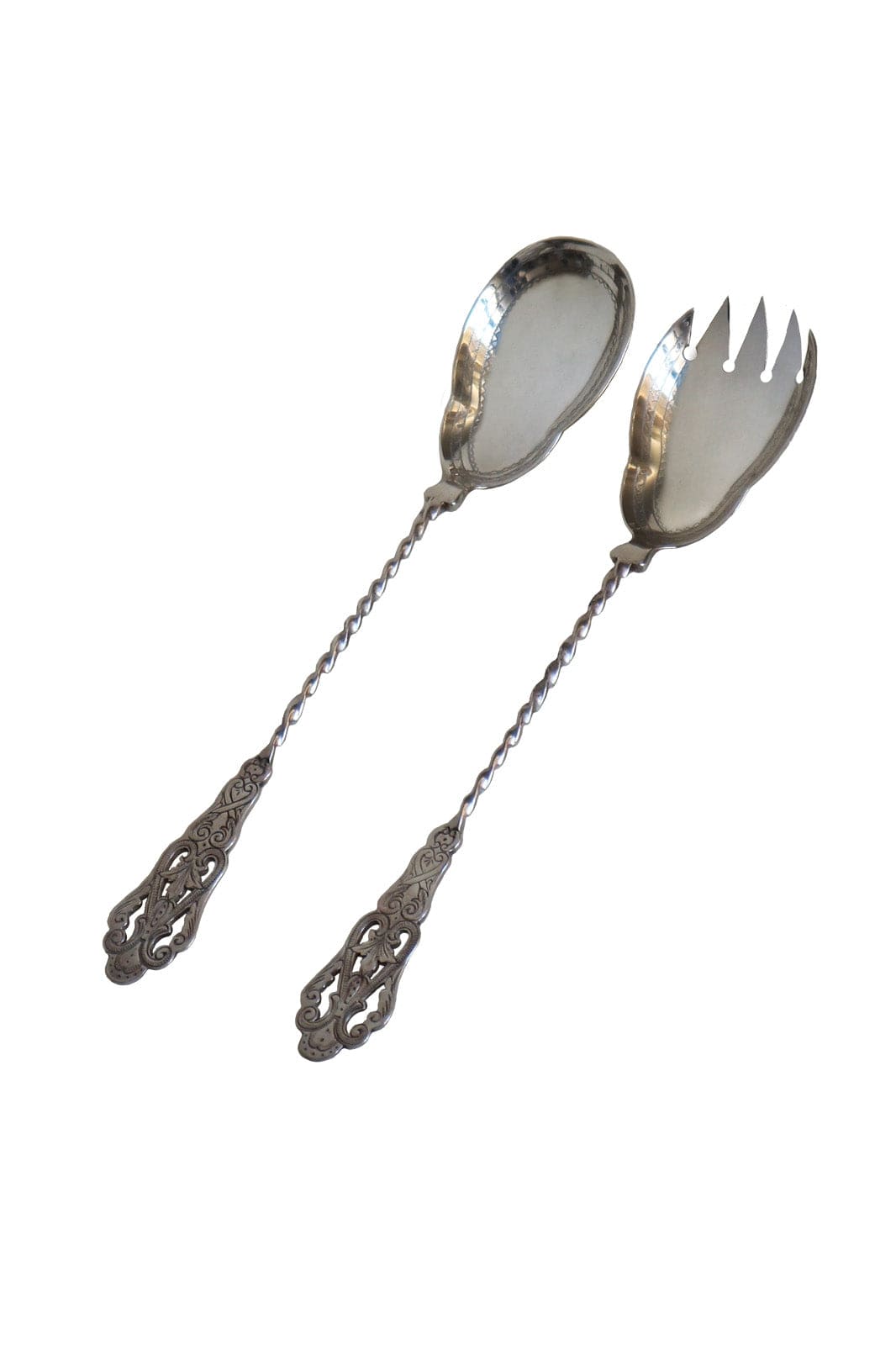 arkitaip table Silver Vintage Silver-Plated WMF Salad Spoons