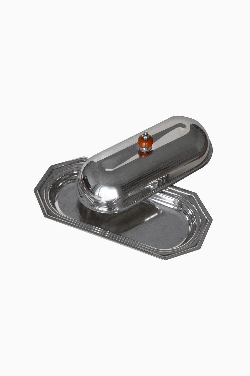 arkitaip table Vintage Stainless Steel Butter Dish