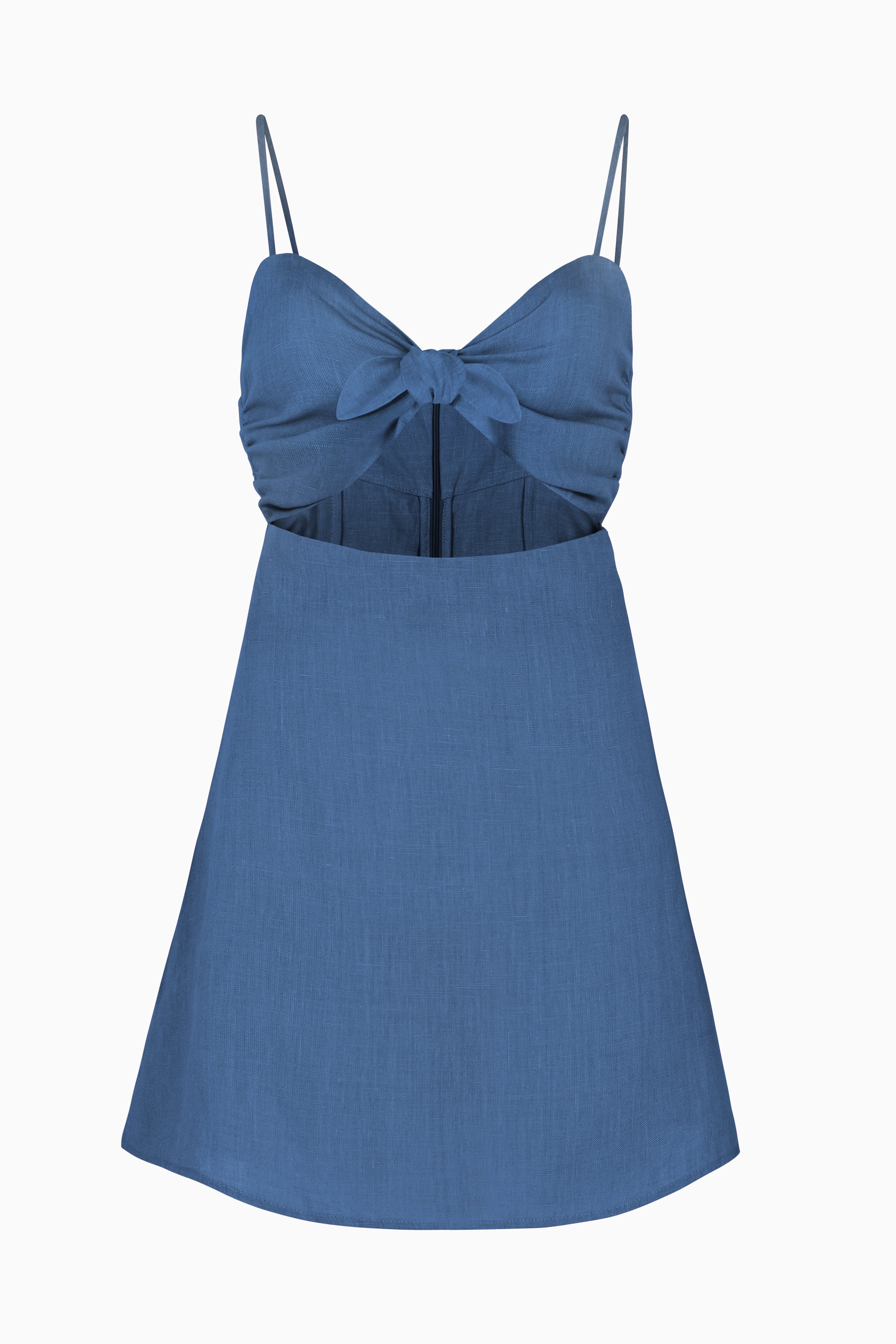 arkitaip The Gabriella Mini Dress in klein blue