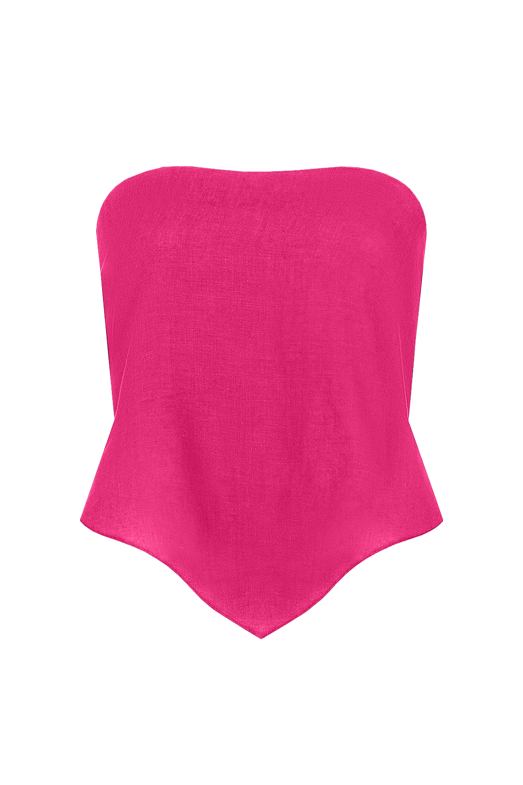 arkitaip Tops The Ida Scarf Top in hot pink