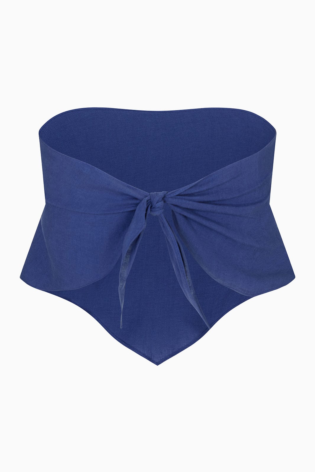 arkitaip Tops The Ida Scarf Top in klein blue