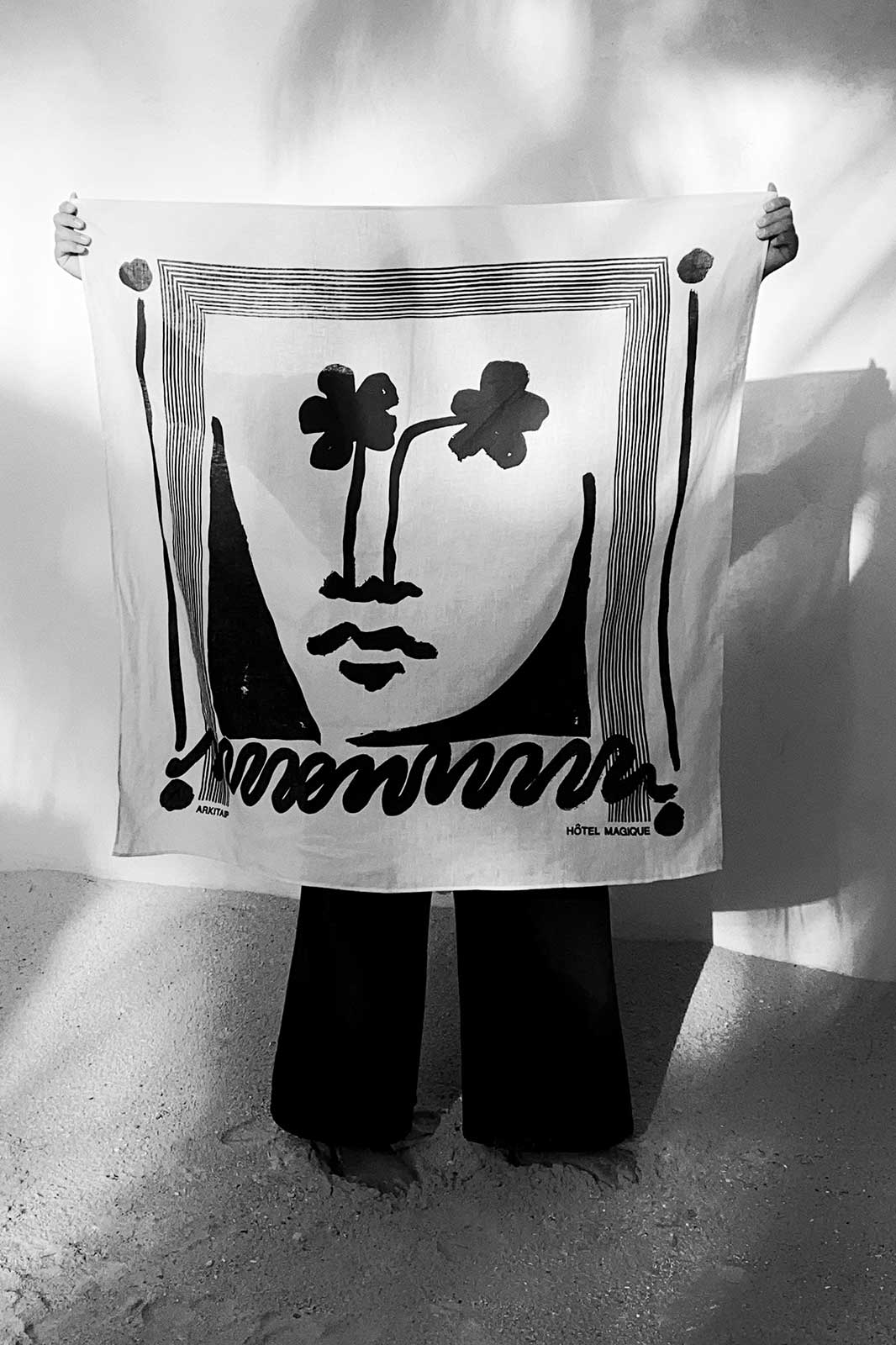 arkitaip Accessories Face / Sand arkitaip x Hôtel Magique Face Scarf