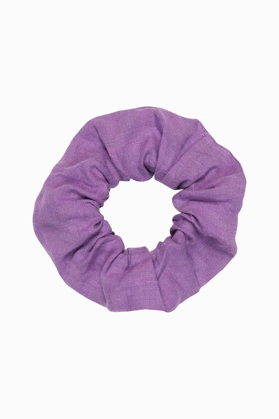 arkitaip Accessories Purple Zero-Waste Linen Scrunchie