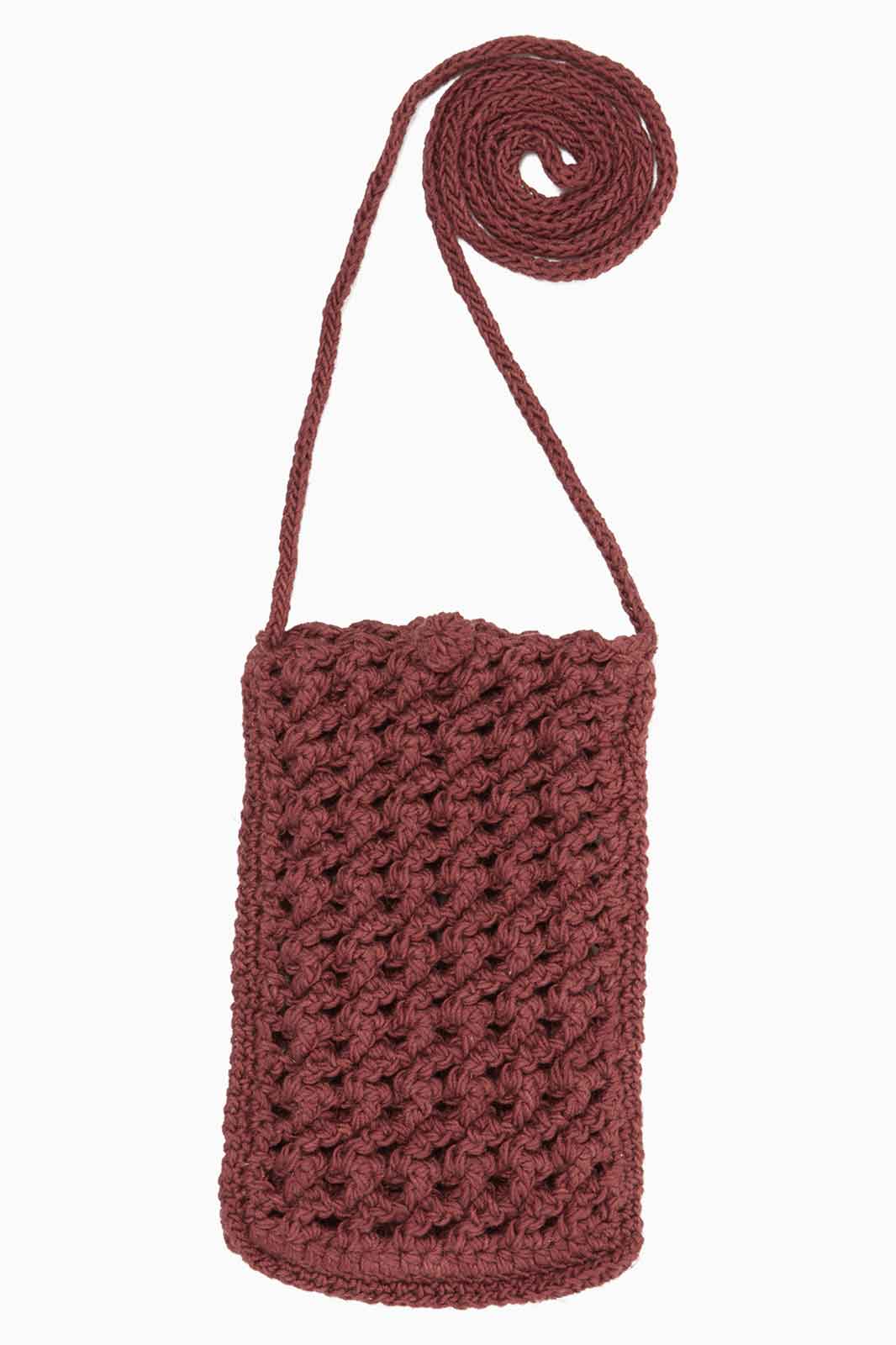 arkitaip Bags The Candela Crochet Phone Case