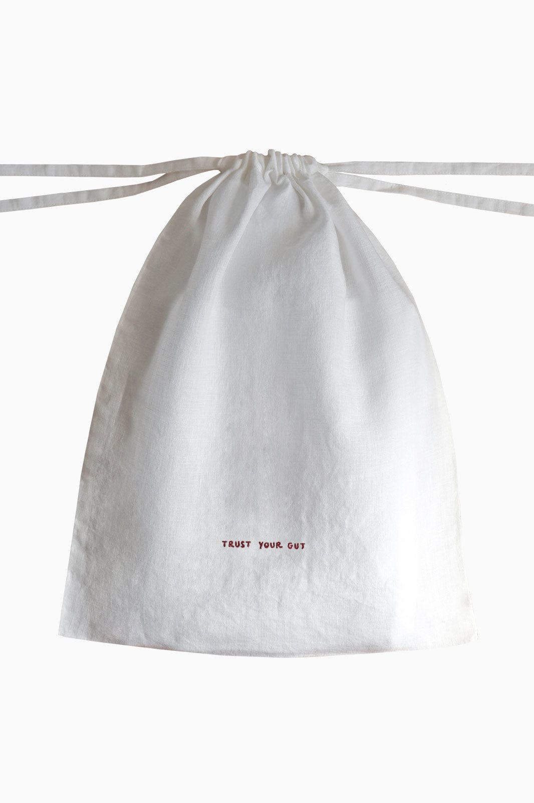 arkitaip Bags White/Red Gratitude Bread Bag 'Trust Your Gut'