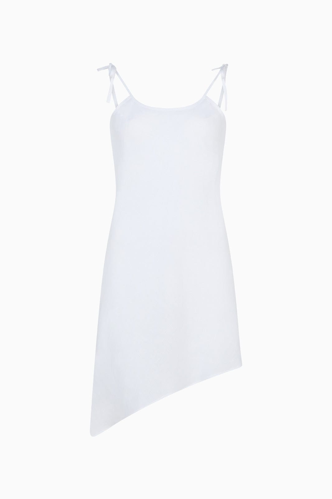 arkitaip Maxi Dresses The Daisy Lounge Slip Dress in white
