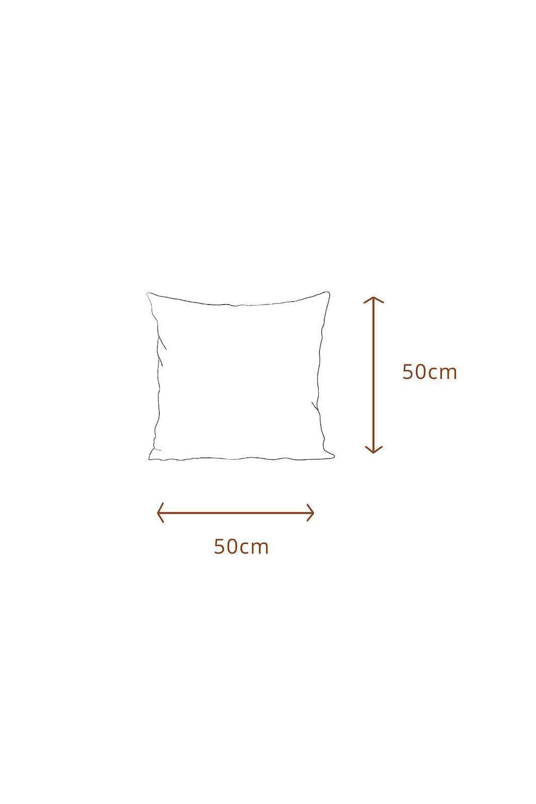 arkitaip Pillowslips 50 x 50cm / White The Ruffled Casita Linen Pillowslips Set in White