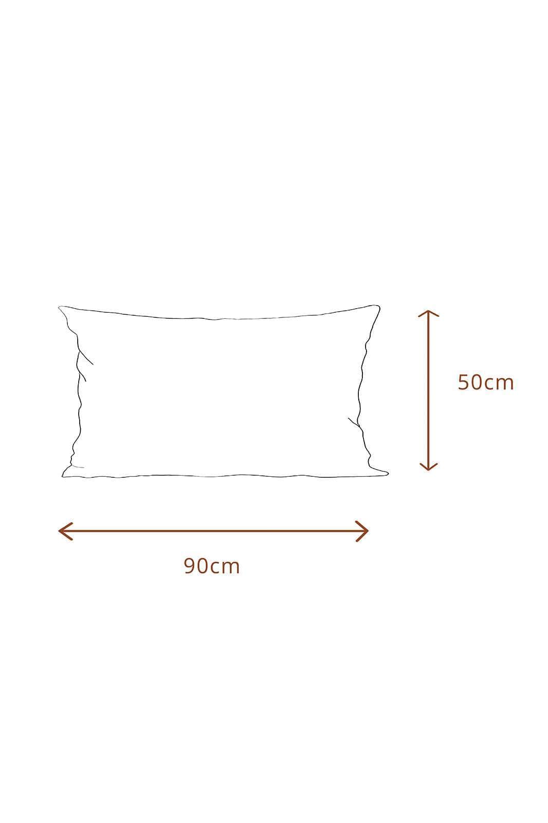 arkitaip Pillowslips 50 x 90cm / White The Ruffled Casita Linen Pillowslips Set in White